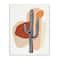 Stupell Industries Western Terracotta Abstract Desert Cactus Plant Wall Plaque